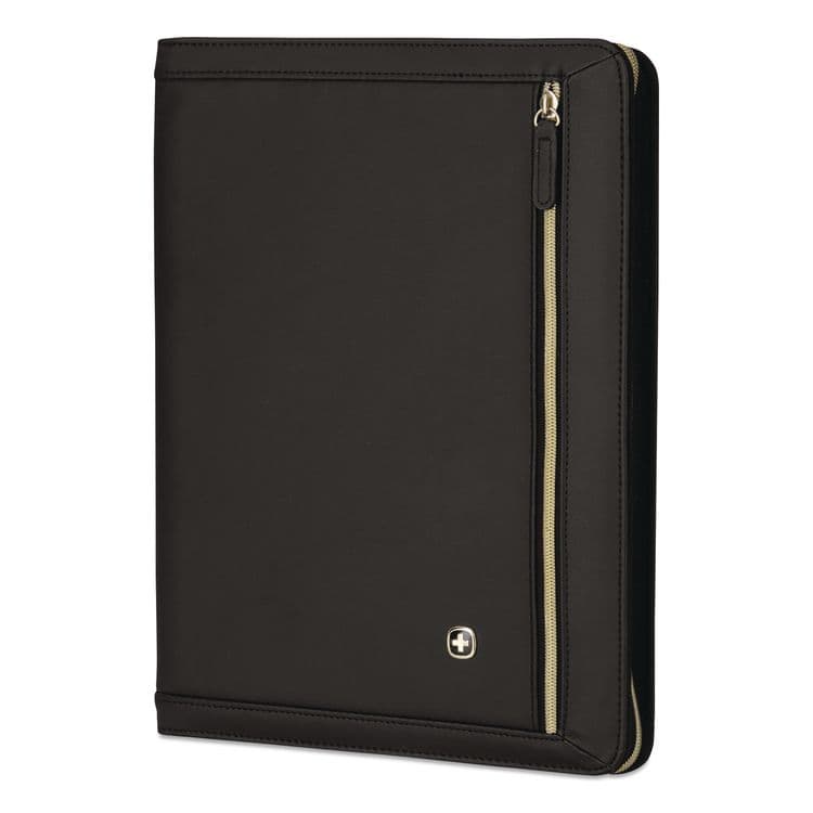 VICTORINOX SWISS ARMY . Amelie Polyester Padfolio with Zipper Closure, 8.5 x 11 Pad, 10.2 x 13, Zipper Closure, Black (WNG601676) thumbnail 4