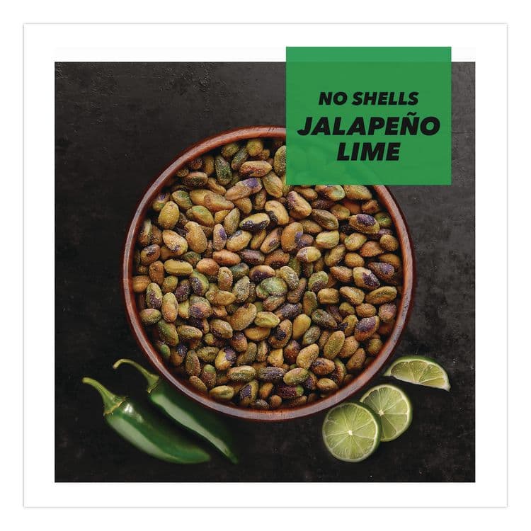 PARAMOUNT FARMS . Wonderful Pistachios, Jalapeno Lime, 2.25 oz Pouch, 8/Box (WONPAR70154) thumbnail 4