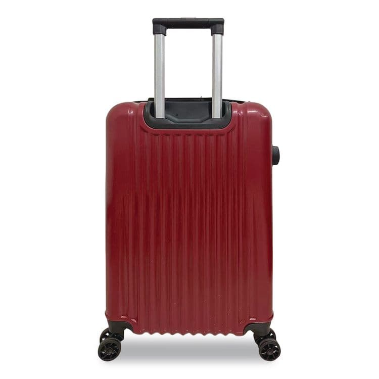 TUCCI FORTE Banda ABS 3-Piece Luggage Set, Red (TUIF000203PCRED) thumbnail 3