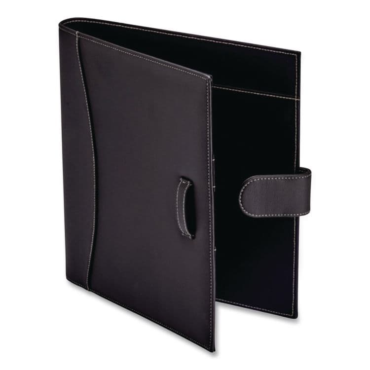 AMAX D-Ring Non-View Binder, 3 Rings, 1" Capacity, 8.5 x 11, Black (AMX92875) thumbnail 3