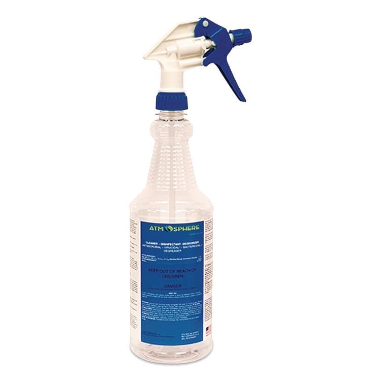ATMOSPHERE Empty Spray Bottle, 32 oz, Clear, 12/Carton (BIGB3PATMSB12) thumbnail 2
