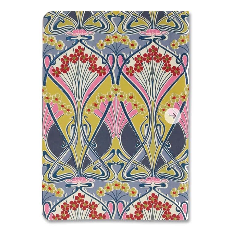 CHRONICLE BOOKS Liberty London Embroidered Cover Journal, Ianthe Bloom Artwork, Medium/College Rule, Multicolor Cover, (50) 10 x 7 Sheets (CHB978073537686) thumbnail 2
