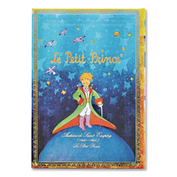 CHRONICLE BOOKS Paperblanks Hardcover Journal, Saint-Exupery Little Prince Artwork, Medium/College Rule, Multicolor Cover, (72) 10 x 7 Sheets (CHB978143979879) thumbnail 2