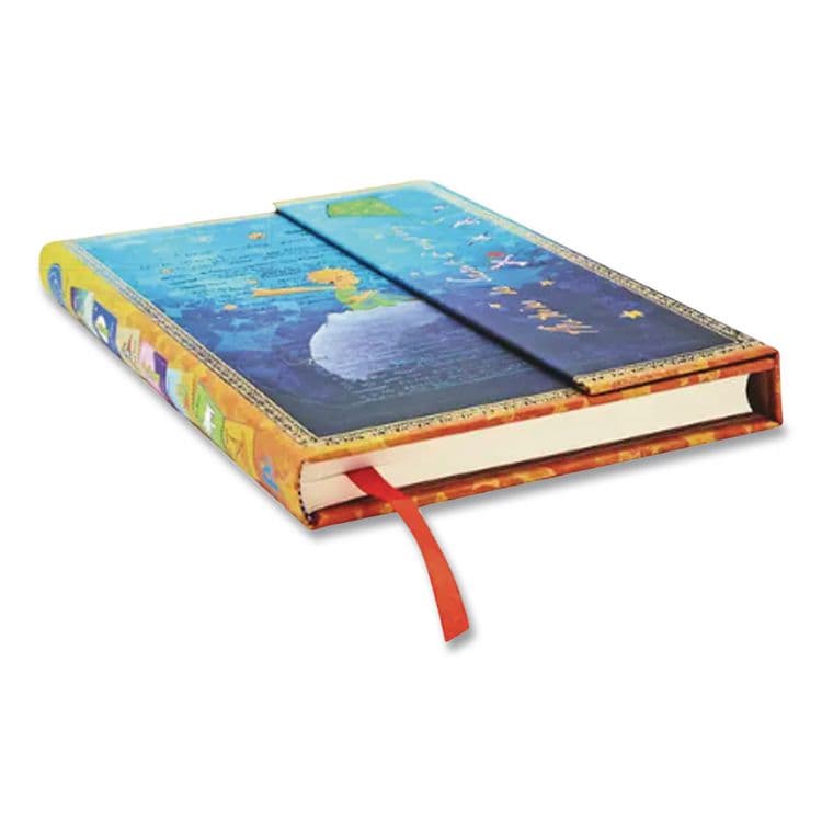 CHRONICLE BOOKS Paperblanks Hardcover Journal, Saint-Exupery Little Prince Artwork, Medium/College Rule, Multicolor Cover, (72) 10 x 7 Sheets (CHB978143979879) thumbnail 3