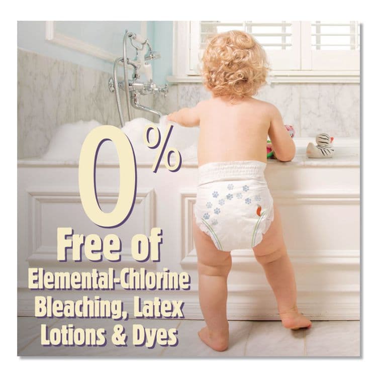 FIRST QUALITY PRODUCTS Complete Care Diapers, Size 2, 12 lbs to 18 lbs, 168/Carton (CTJCR2001) thumbnail 4