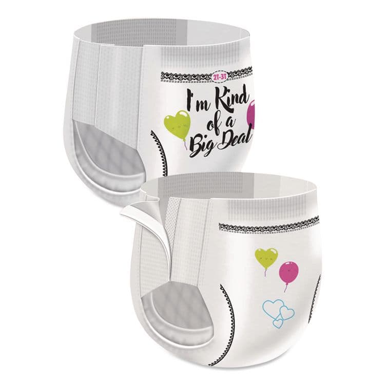 FIRST QUALITY PRODUCTS CutiePants Refastenable Training Pants for Girls, Size 2T-3T, Up to 34 lbs, 104/Carton (CTJCR7008) thumbnail 3