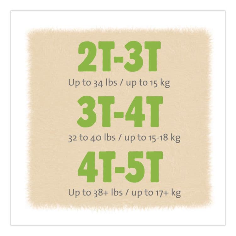 FIRST QUALITY PRODUCTS CutiePants Refastenable Training Pants for Girls, Size 2T-3T, Up to 34 lbs, 104/Carton (CTJCR7008) thumbnail 4