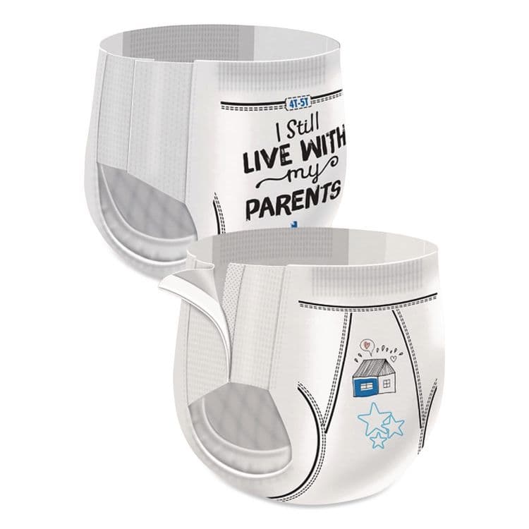 FIRST QUALITY PRODUCTS CutiePants Refastenable Training Pants for Boys, Size 4T-5T, 38 lbs to 50 lbs, 76/Carton (CTJCR9007) thumbnail 3