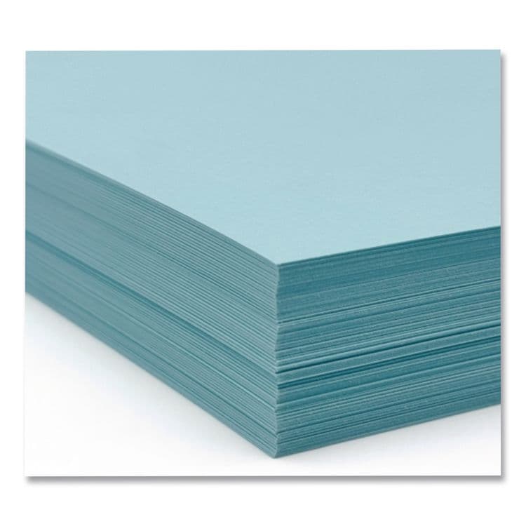 DOMTAR PAPER Colors 30% Recycled Multipurpose Color Paper, 20 lb Bond Weight, 8.5 x 14, Blue, 500 Sheets/Ream, 10 Reams/Carton (DMR94286RMCT) thumbnail 3