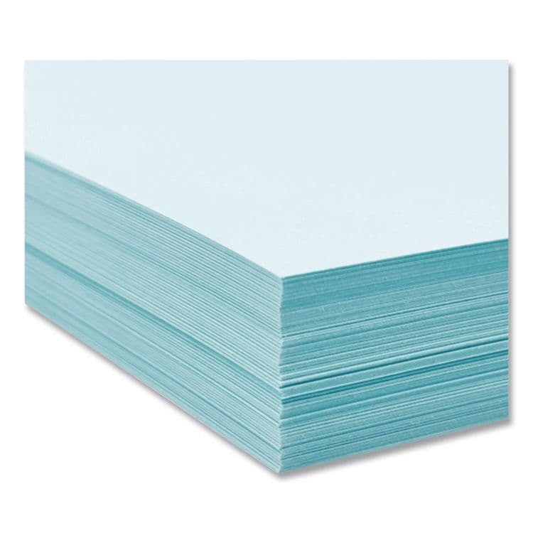 DOMTAR PAPER Colors 30% Recycled Multipurpose Color Paper, 20 lb Bond Weight, 11 x 17, Blue, 500 Sheets/Ream, 5 Reams/Carton (DMR94287RMCT) thumbnail 4