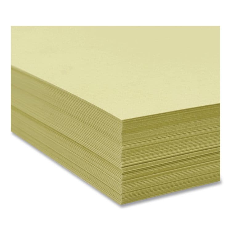 DOMTAR PAPER Colors 30% Recycled Multipurpose Color Paper, 20 lb Bond Weight, 8.5 x 14, Canary, 500 Sheets/Ream, 10 Reams/Carton (DMR94292RMCT) thumbnail 3