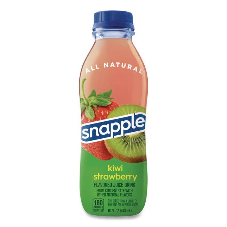 DR PEPPER SNAPPLE GROUP, . Flavored Juice Drink, Strawberry Kiwi, 16 oz Bottle, 24/Carton (DPPCAD00776) thumbnail 2