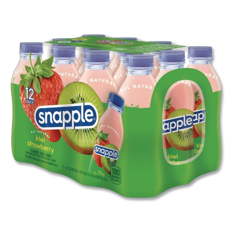 DR PEPPER SNAPPLE GROUP, . Flavored Juice Drink, Strawberry Kiwi, 16 oz Bottle, 24/Carton (DPPCAD00776) thumbnail 3