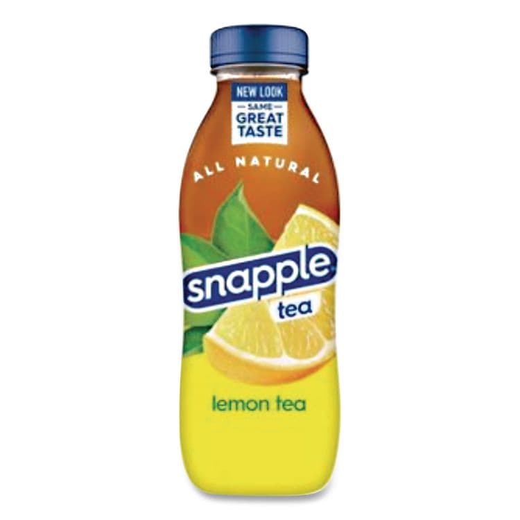 DR PEPPER SNAPPLE GROUP, . Flavored Tea, Lemon, 16 oz Bottle, 24/Carton (DPPCAD00786) thumbnail 2