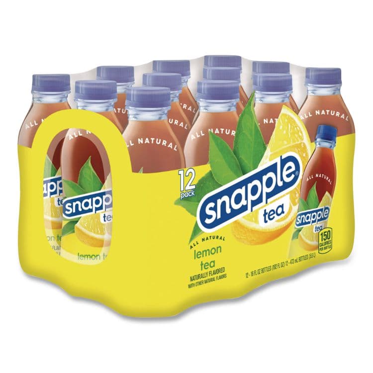 DR PEPPER SNAPPLE GROUP, . Flavored Tea, Lemon, 16 oz Bottle, 24/Carton (DPPCAD00786) thumbnail 4