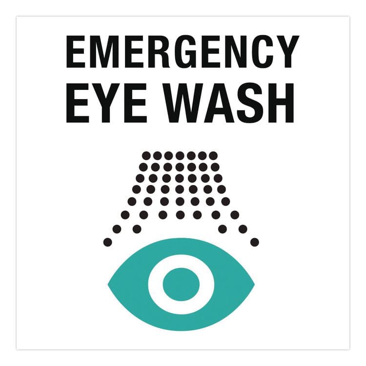 AERO HEALTHCARE Eyewash Station Two-View Wall Sign, 5.25 x 10 x 9 (AOHNFSWS01) thumbnail 4