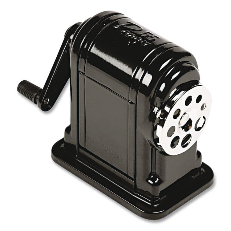 ELMER'S PRODUCTS, . Ranger 55 Classroom Manual Pencil Sharpener, Manually-Powered, 3.25 x 6 x 5.5, Black, 6/Carton (EPI1001CT) thumbnail 2
