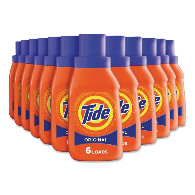 PROCTER & GAMBLE HE Liquid Laundry Detergent, Tide Original Scent, 10 oz Bottle, 12/Carton (PGC00471)