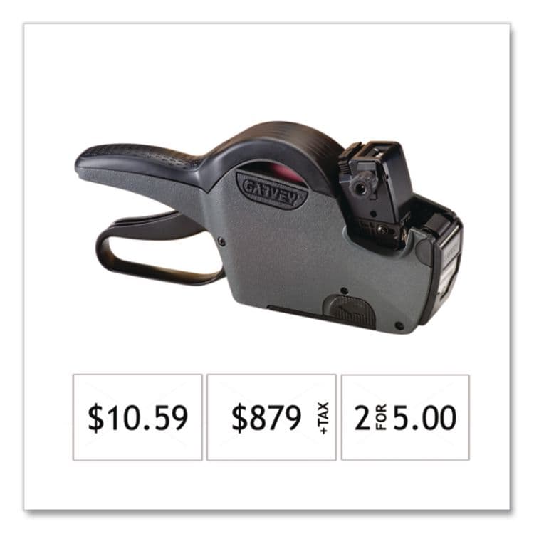 CONSOLIDATED STAMP G-Series 18 Labeler, 1 Line, 6 Characters/Line, 18 mm x 12 mm Labels (GRVG181206001) thumbnail 4