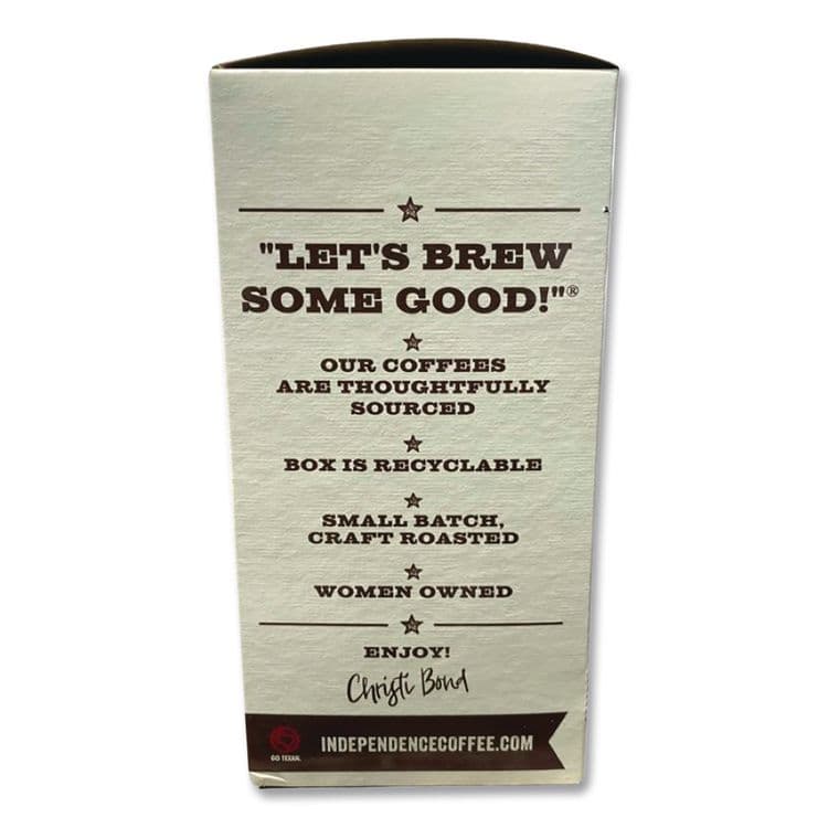 INDEPENDENCE COFFEE CO. Liga Privida Coffee Pods, 18/Box (ICCICF18053) thumbnail 3