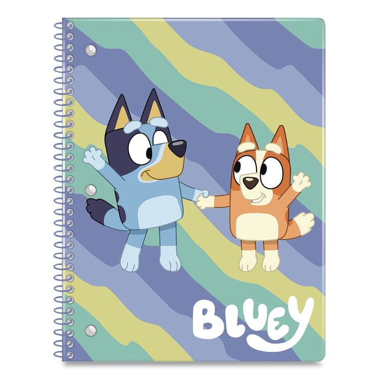 INNOVATIVE DESIGNS LLC Licensed Spiral Notebook, Bluey and Bingo, 1-Subject, Wide/Legal Rule, Multicolor Cover, (70) 10.5 x 8 Sheets (IDI717158BLUSA) thumbnail 3