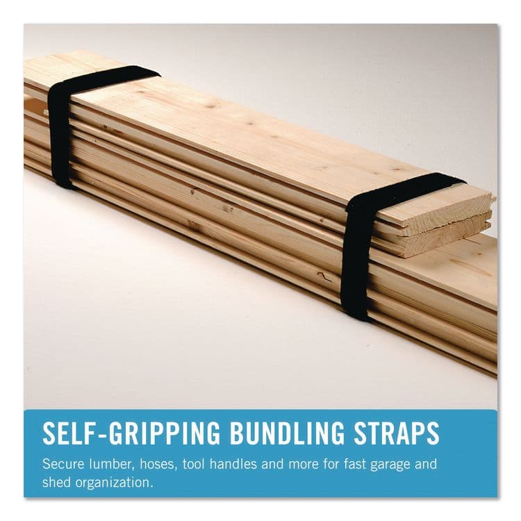 VELCRO USA, . Sticky-Back Fasteners, Loop Side, 0.63" x 75 ft, Black (VEK190836) thumbnail 4