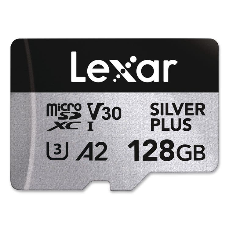 LEXAR MEDIA . Professional SILVER Series SDXC Memory Card, 205MB/s Read Speeds and 150MB/s Write Speeds, UHS-I V30 U1 Class 10, 128 GB (LXRLSDSIPL128GB) thumbnail 2