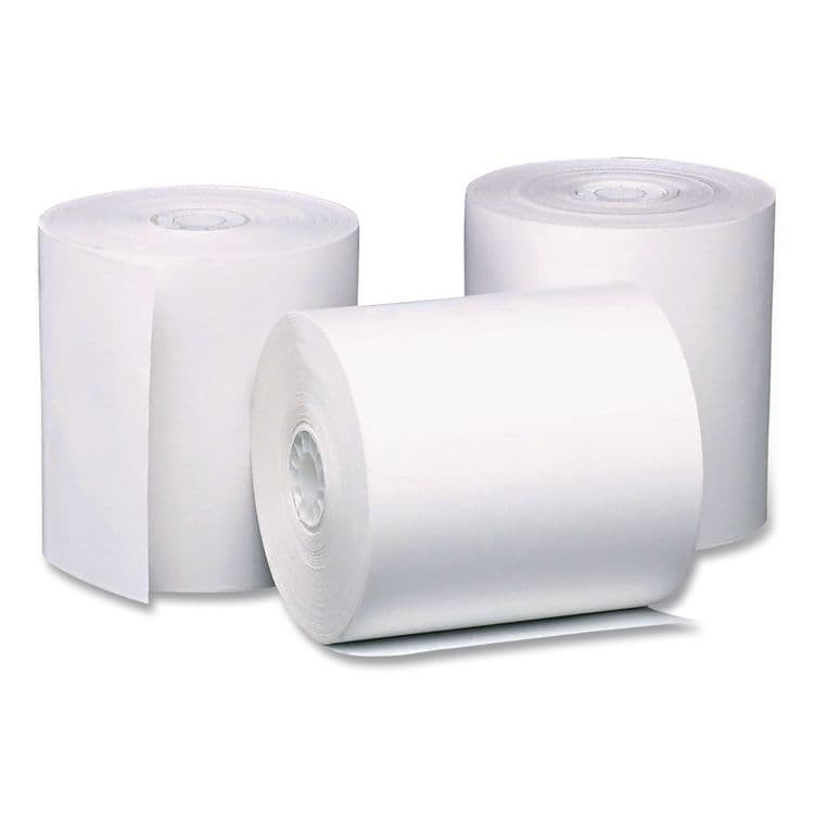 ICONEX BPA-Free Thermal POS Rolls, 0.5" Core, 3.13" x 119 ft, White, 50/Carton (PMC05210CT) thumbnail 2