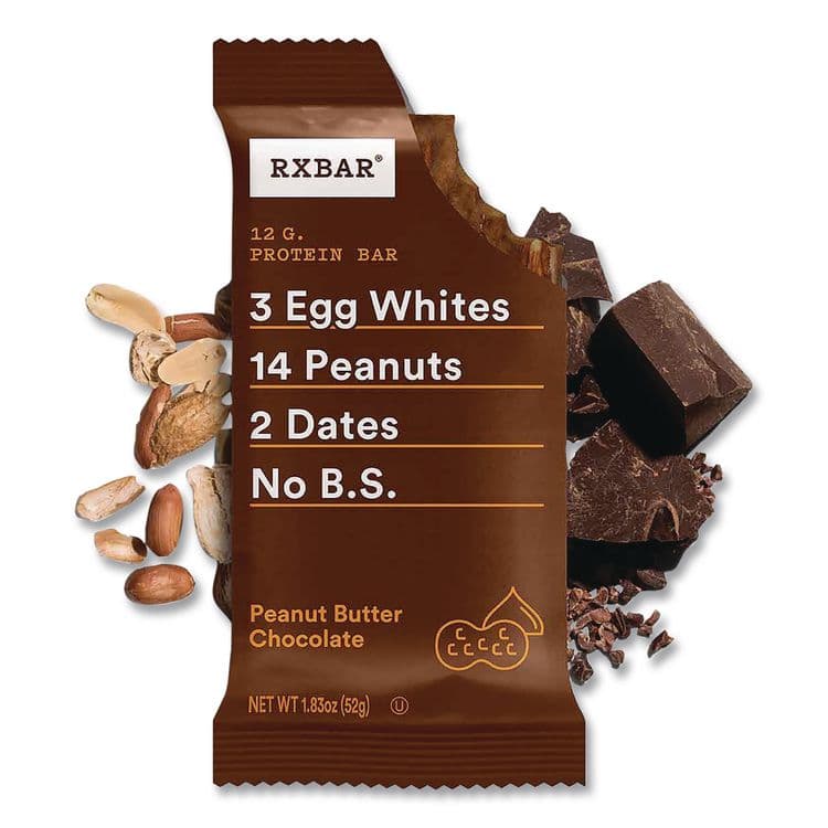 KELLOGG'S Peanut Butter Chocolate Protein Bars, 1.83 oz Individually Wrapped, 12/Box (RXBCGO00471) thumbnail 3