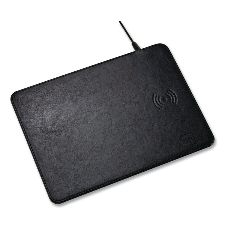 SAKAR INTERNATIONAL . DeskTek TapCharge Mousepad, Qi Wireless Charging, Black (SKXTEK8047)