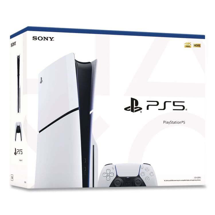 SONY ELECTRONICS, . PlayStation 5 Slim Console, White/Black (SON8816899)