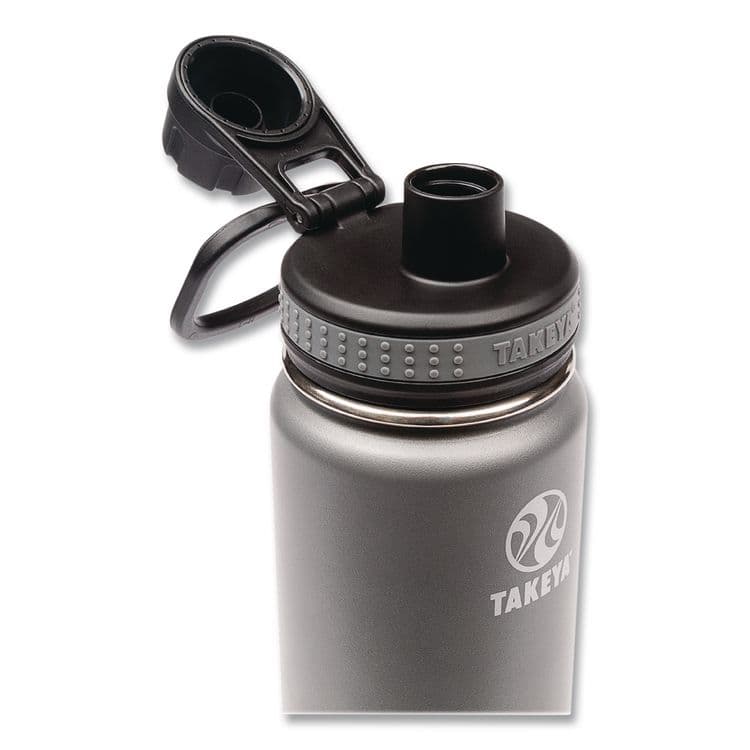 TAKEYA USA CORPORATION Originals Stainless Steel Vacuum Insulated Water Bottle, 24 oz, Graphite (TKY50045) thumbnail 3