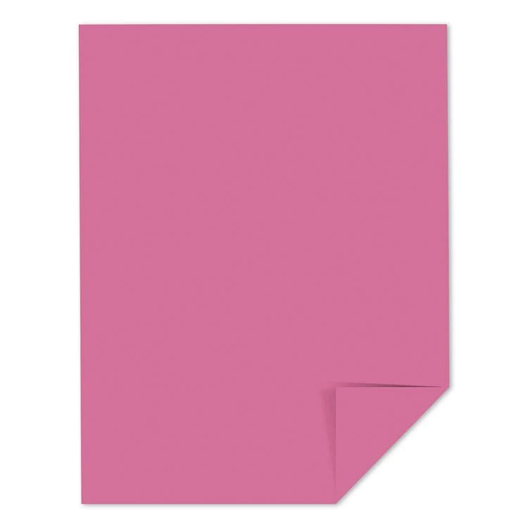 NEENAH PAPER Color Paper, 24 lb Bond Weight, 8.5 x 11, Pulsar Pink, 500 Sheets/Ream, 10 Reams/Carton (WAU21031CT) thumbnail 2