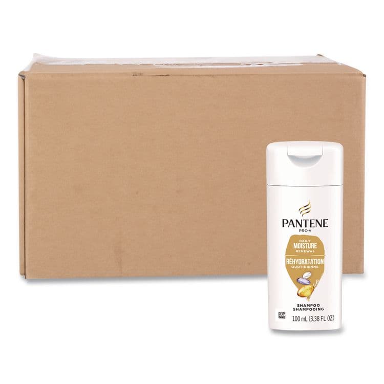 PROCTER & GAMBLE Pro V Daily Moisture Renewal Shampoo, Unscented, 3.38 oz, 24/Carton (PGC18086)