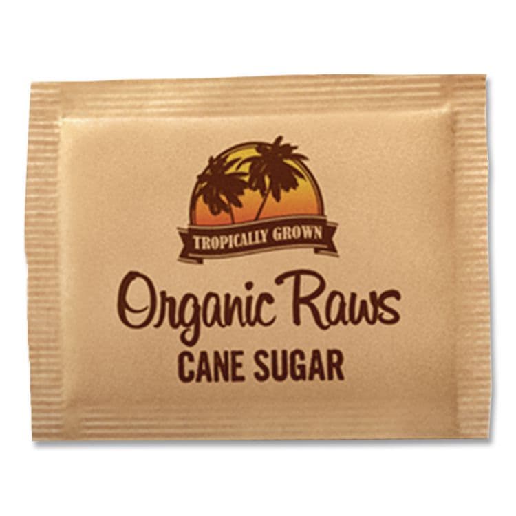 SUGAR FOODS CORPORATION Raw Turbinado Sugar, 0.16 oz Packet, 200/Box (SUG83035) thumbnail 4