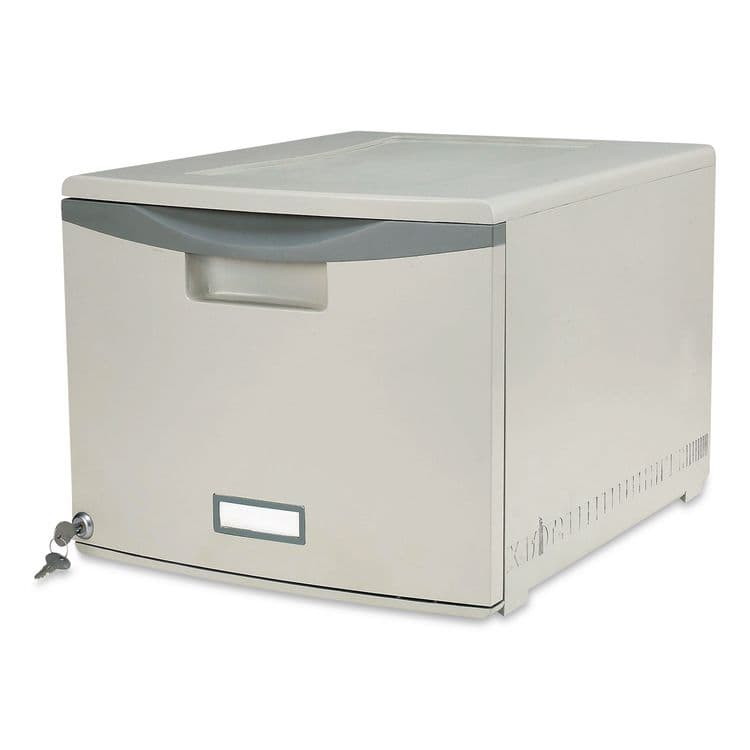 STOREX Stackable Storage Drawer, 14.8" x 18.3" x 12.8", Gray (STX61251S02C) thumbnail 4