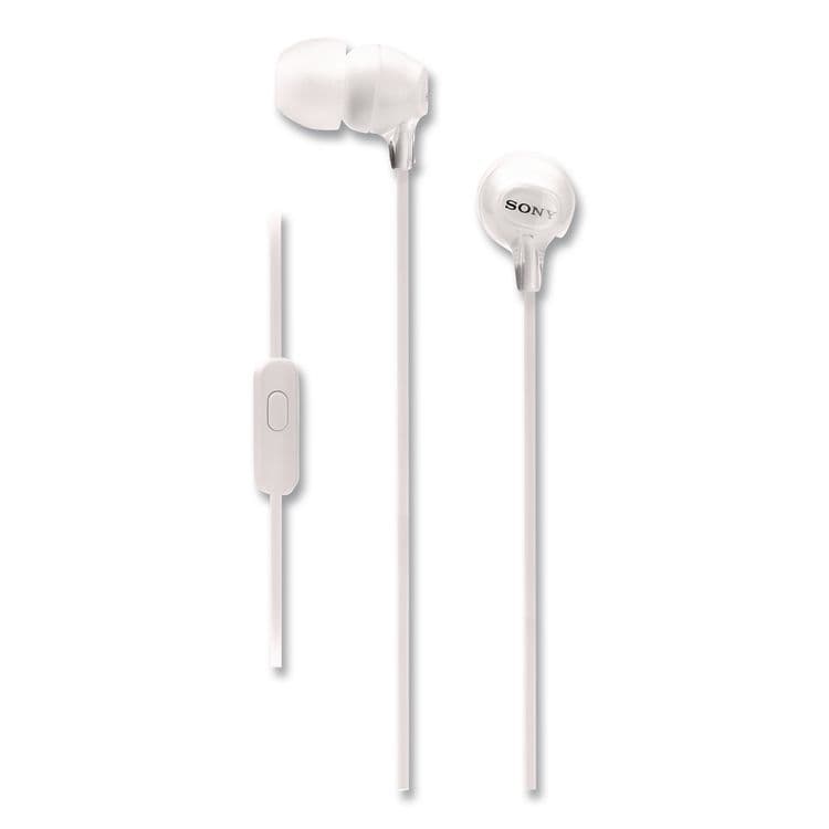 SONY ELECTRONICS, . MDREX15AP Fashion Color EX Earbuds, White (SON1668136)