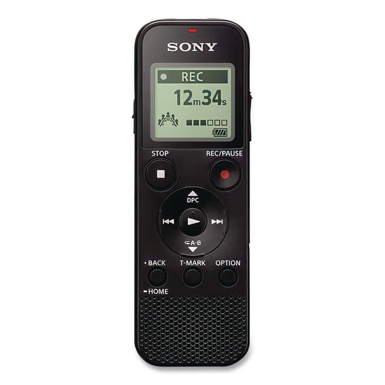 SONY ELECTRONICS, . ICD-PX370 Digital Voice Recorder, 4 GB, Black (SONICDPX370) thumbnail 3