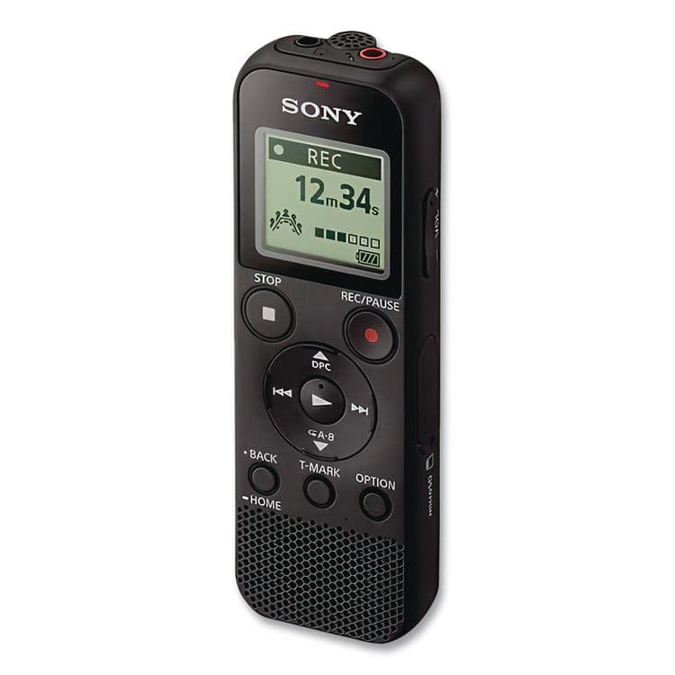 SONY ELECTRONICS, . ICD-PX370 Digital Voice Recorder, 4 GB, Black (SONICDPX370) thumbnail 4