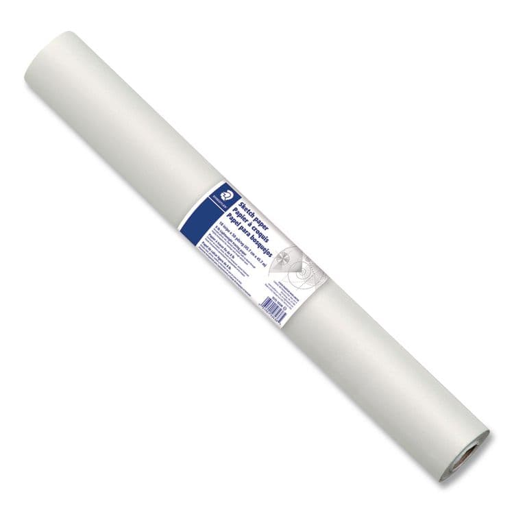 STAEDTLER, . Transparent Sketch Paper Roll, 8 lb Bond Weight, 18" x 50 yd, White (STD937S1850R) thumbnail 3