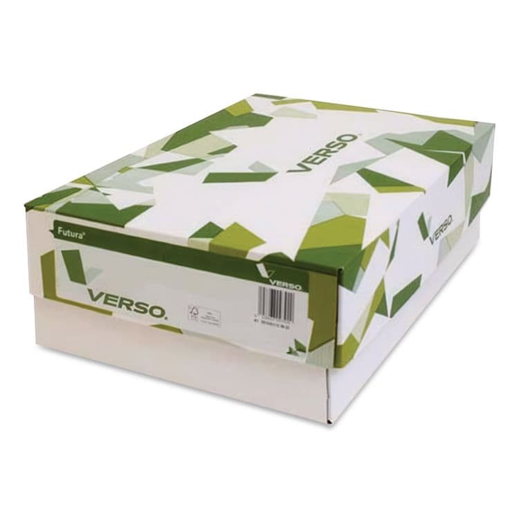 VERSO Premium Futura New Page Digital Cover Paper, 96 Bright, 80 lb Bond Weight, 8.5 x 11, White, 1,500/Carton (SGP389584V) thumbnail 3