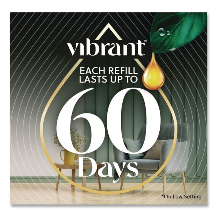 RECKITT BENCKISER Vibrant Scented Oil Warmer Refill, Island Coconut and Warm Sands, 0.67 oz, 2/Pack (RAC6233801050) thumbnail 2