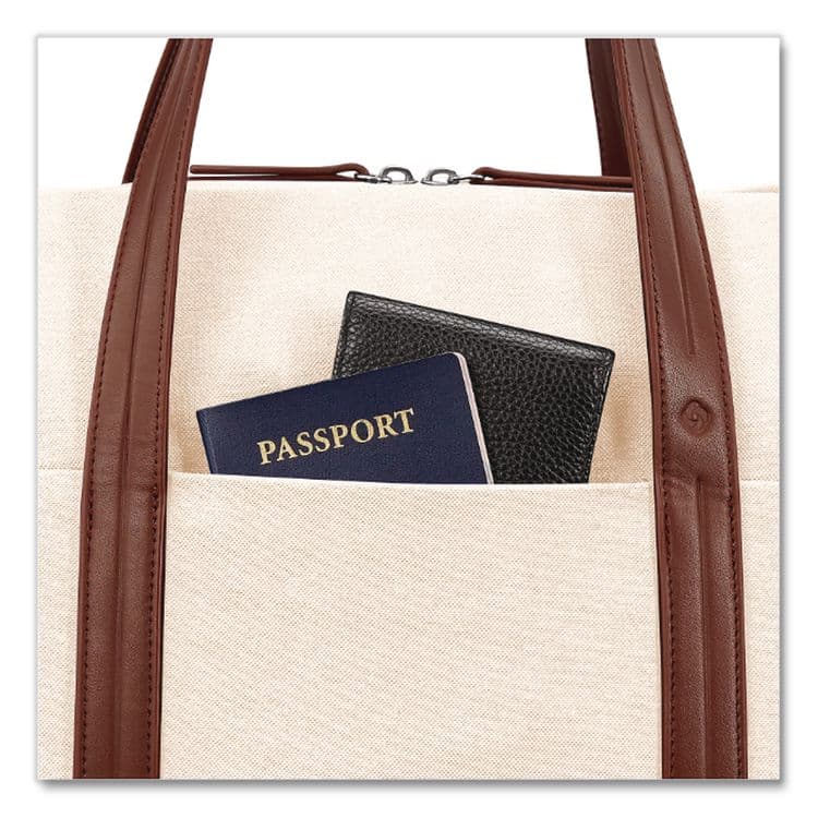 SAMSONITE CORP/LUGGAGE DIV Virtuosa Weekend, 17.7 x 7.3 x 12.8, Off-White (SML1491971627) thumbnail 4