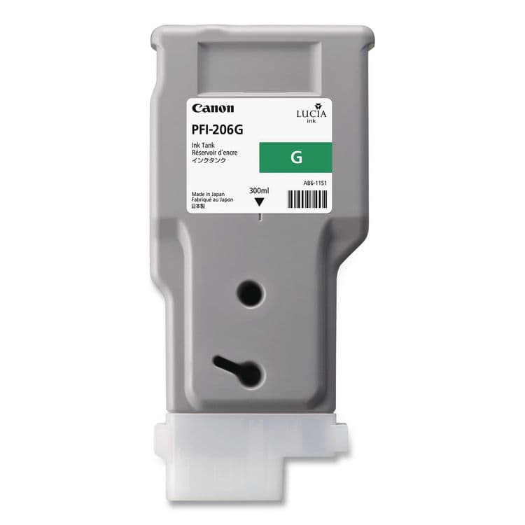 CANON COMPUTER SYSTEMS CCSI 5310B001AA (PFI-206G) Ink, 2,200 Page-Yield, Green (CNM5310B001AA) thumbnail 4