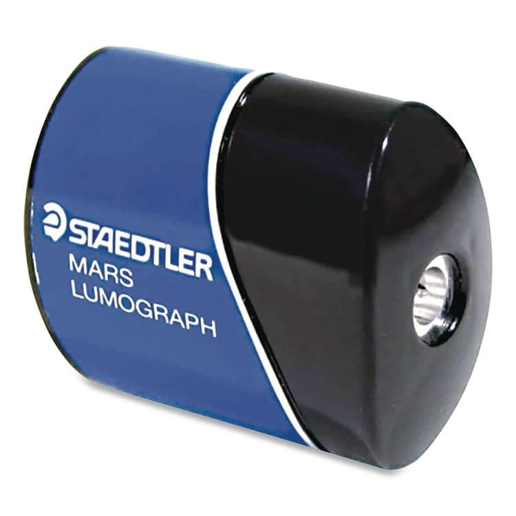 STAEDTLER, . Mars Lumograph Manual Pencil Sharpener, 2.5", Blue (STD511100BKA6) thumbnail 4