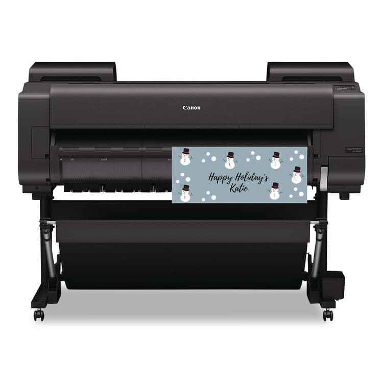 CANON COMPUTER SYSTEMS CCSI Premium Gift Wrapping Paper, 3" Core, 8 mil, 24" x 150 ft, Semi-Gloss, White (CNM3605V26901) thumbnail 4