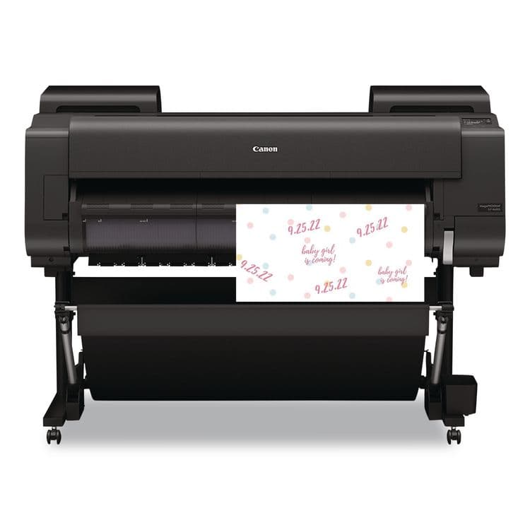 CANON COMPUTER SYSTEMS CCSI Premium Gift Wrapping Paper, 3" Core, 8 mil, 24" x 150 ft, Semi-Gloss, White (CNM3605V26901) thumbnail 3