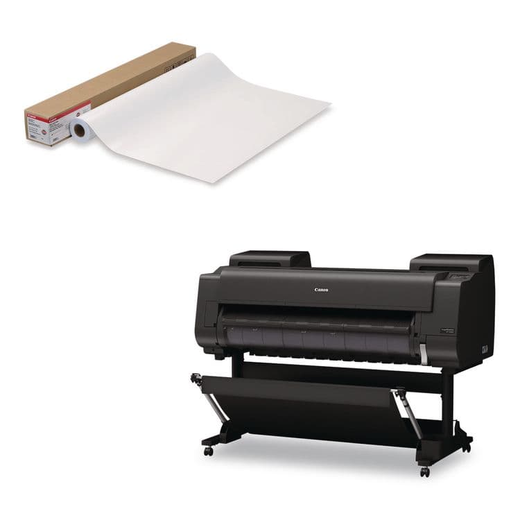 CANON COMPUTER SYSTEMS CCSI Premium Gift Wrapping Paper, 3" Core, 8 mil, 24" x 150 ft, Semi-Gloss, White (CNM3605V26901) thumbnail 2