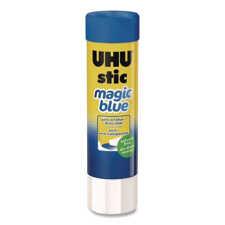 SAUNDERS MFG. CO., . Stic Permanent Glue Stick, 1.41 oz, Applies Blue, Dries Clear (STD99653) thumbnail 2