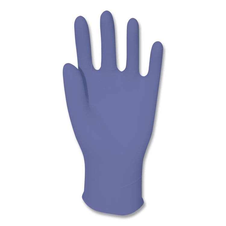 TRADEX INTERNATIONAL N5201 Series Powder-Free Nitrile Gloves, Large, 9" Long, Blue, 100/Box (TXINLG5201) thumbnail 2